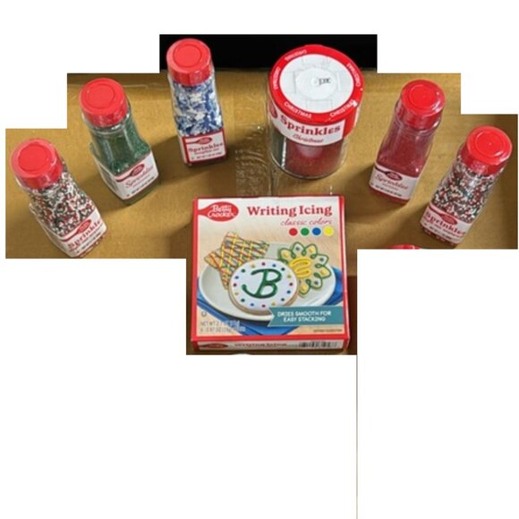 7 piece BETTY CROCKER Holiday Bake Set NEW - Picture 1 of 2